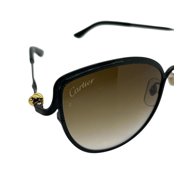 Cartier Polarized Cat Eye Sunglasses - Picture 8 of 9